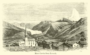 Mont Cervin ze Zermaltu od American School