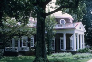 Monticello, navržený Thomasem Jeffersonem od American School