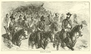 Morgans Raiders, červenec 1863 od American School
