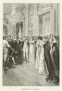 Napoleon v Drážďanech od American School
