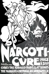 Narcotui-Cure, navržený Williamem H. Bradleym, 1895 od American School