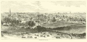 Natchez na kopci, květen 1862 od American School