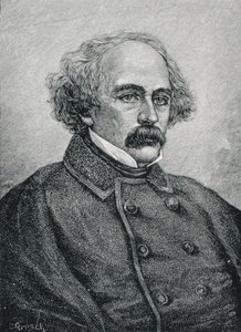 Nathaniel Hawthorne (1804-1864) americký spisovatel od American School