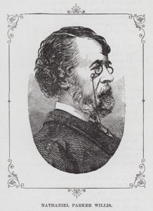 Nathaniel Parker Willis (rytina) od American School