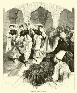 Nautch girls tančí od American School