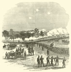Poblíž Chancellorsville, 1. května, května 1863 od American School