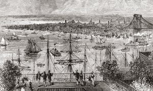 New York 1800-luvulla od American School