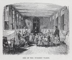 Jedna z mateřských škol (litho) od American School