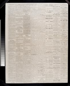 Stránka z Chicago Tribune, 11. října 1871 (novinový tisk) od American School