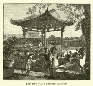 Pan-ting-Quas Garden, Kanton od American School