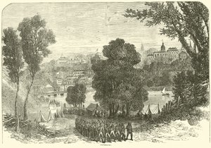 Petrohrad, červen 1864 od American School