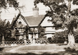 Pickering House, Salem, Massachusetts, 1915 (hlubotisk v sépiovém tónu) od American School