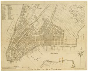 Plán města New York od American School