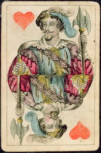 Hrací karta: Jack of Hearts od American School