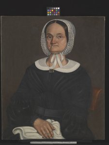 Portrét Sally Montgomery (olej na plátně) od American School