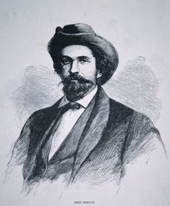 Portrét Johna Hunta Morgana (1825-64) (litho) od American School