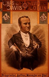 Plakátová reklama Chas L. Davis jako Alvin Joslin (barevné lito) od American School
