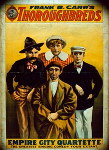 Plakát pro Frank B. Carrs Thoroughbreds