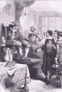 Puritans before James I, ilustrace z Cassell