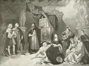 Raphael představil Da Vinci (hlubotisk) od American School