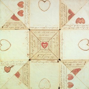 Matters Valentine, kolem roku 1760 od American School