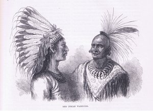 Rudí indiáni, ilustrace z Cassell