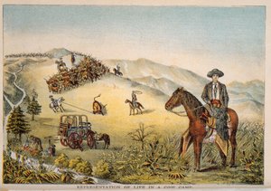 Reprezentace života v kravském táboře od American School