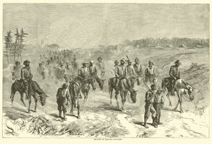 Návrat Kautzovy kavalérie, červen 1864 od American School