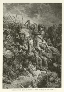 Richard Lví srdce v bitvě u Ascalonu, 1192
