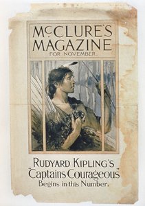 Rudyard Kiplings Captain Courageous v listopadovém vydání časopisu Mcclures od American School