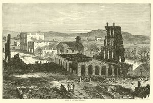 Ruins of Lawrence, Kansas, srpen 1863