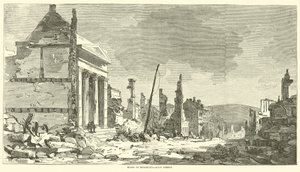 Ruiny Richmondu, Main Street, duben 1865 od American School