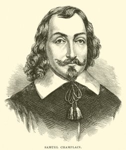 Samuel Champlain (rytina) od American School