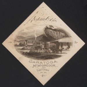 Saratoga, Mount McGregor, Lake George od American School