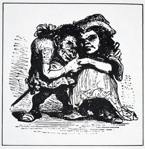 Skandinávští elfové, ze Světového průvodce po gnómech, vílách, elfech a dalších malých lidech od Thomase Keightleyho (1789-1872) Vydáno 1880 (BW Engraving) od American School