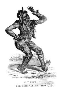 Notový obal pro The Original Jim Crow, který napsal Thomas Dartmouth Daddy Rice