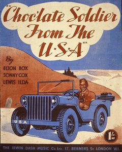 Notový obal k písni „Čokoládový voják z USA“ od American School