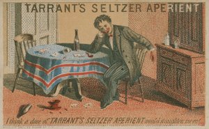 Tarrants Seltzer Aperient, obchodní karta od American School