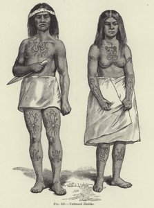 Tattooed Haidas od American School