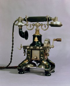 Telefon, National Telephone Service, USA, 1890 od American School