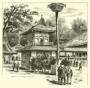 Buddhův chrám, Nagasaki od American School
