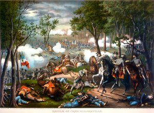Bitva u Chancellorsville, Virginie, 1863