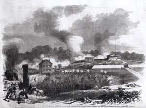 Bitva o Lexington, Missouri, 17.-20. září 1861, z „Frank Leslie