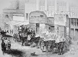 The Butterfield Overland Mail Coach, publikovaný v Harper