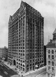 Budova Capitol, také známá jako zednářský chrám, Chicago, 1892-1939 od American School