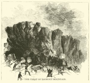 The Crest of Lookout Mountain, listopad 1863 od American School