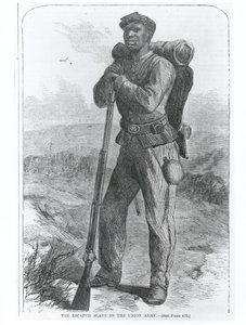 The Escaped Slave in the Union Army, z 