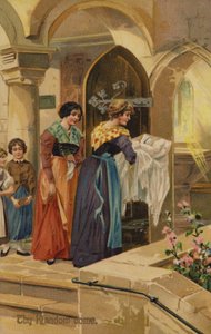 Modlitba Páně, Přijď království tvé (chromolit) od American School