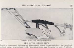 The Oliver Chilled Plow, z The Pageant of America, Vol.3, od Ralpha Henryho Gabriela, 1926 od American School