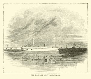 Powder-boat Louisiana, prosinec 1864 od American School